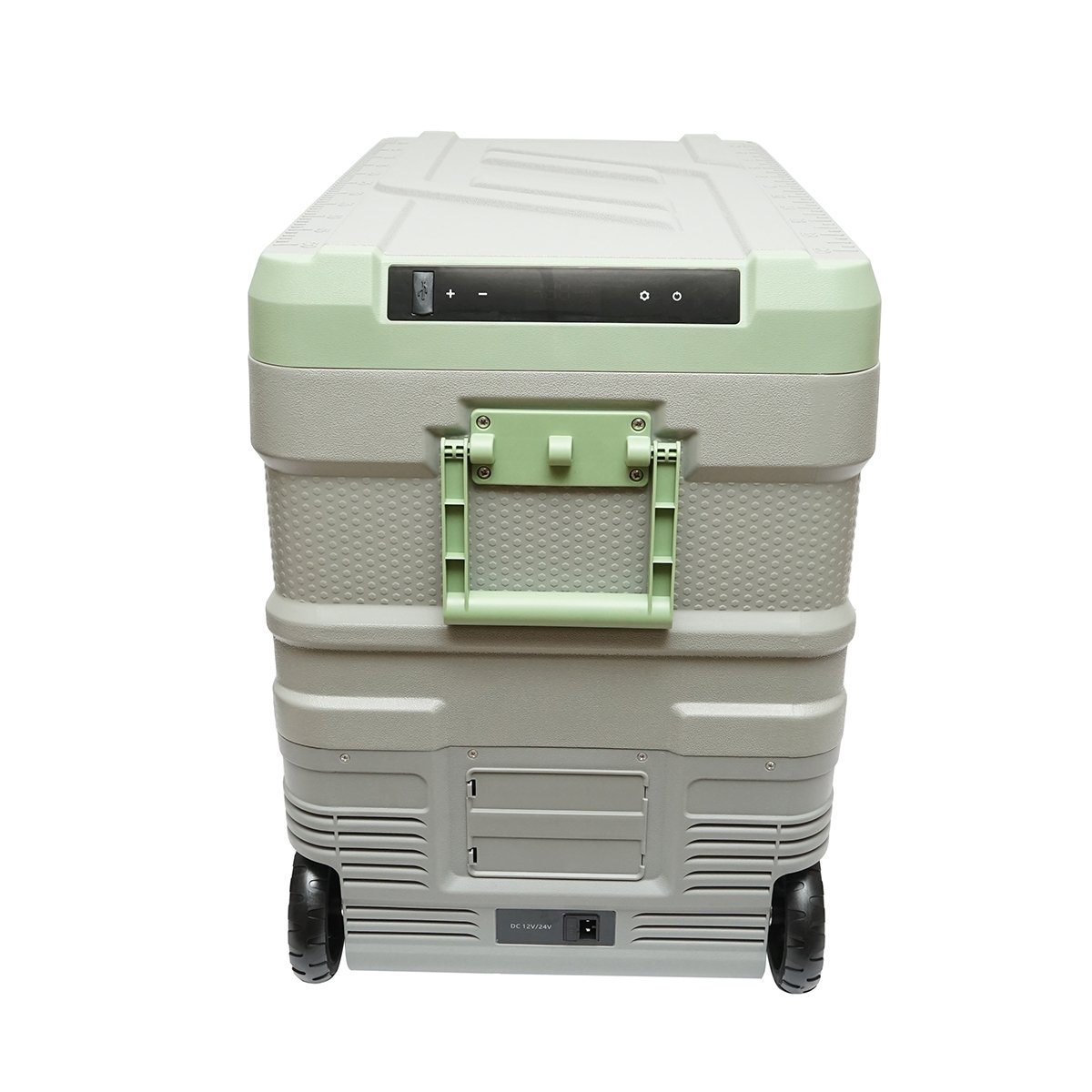 Frigider auto cu compresor 60W, capacitate 64.2L, tensiune alimentare 12-24-220V, ecran LCD, USB, 692x416x585mm G65 AUTOSPEED